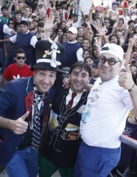 En los campings, chori y chaya En los campings, chori y chaya