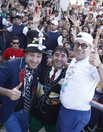 En los campings, chori y chaya En los campings, chori y chaya