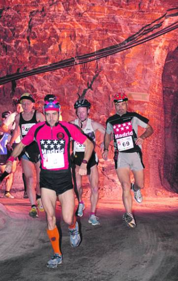 Maratón subterráneo en una mina de sal Maratón subterráneo en una mina de sal