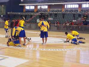Empezó a calentarse la pista Empezó a calentarse la pista