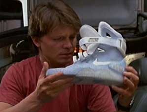 Las zapatillas de Volver a Futuro saldrían a la venta Las zapatillas de Volver a Futuro saldrían a la venta