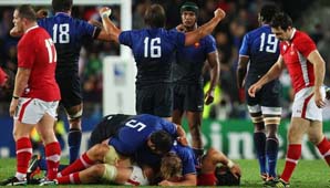 Francia venció a Gales y llegó a la final del Mundial de Rugby Francia venció a Gales y llegó a la final del Mundial de Rugby
