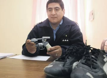 Caen con el botín y un arma Caen con el botín y un arma