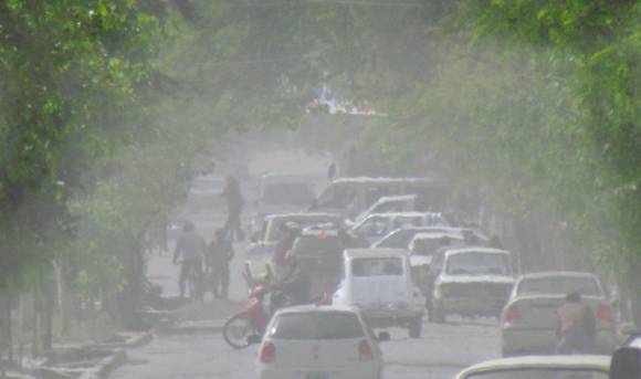 Las cenizas disminuyeron un 83% de la visibilidad Las cenizas disminuyeron un 83% de la visibilidad