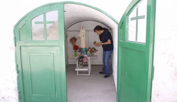 El horno de cal que se transformó en un santuario para embarazadas El horno de cal que se transformó en un santuario para embarazadas