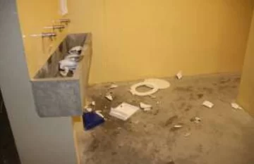 Los destrozos de los hinchas de la Lepra obligaron a Sportivo a jugar sin público visitante Los destrozos de los hinchas de la Lepra obligaron a Sportivo a jugar sin público visitante