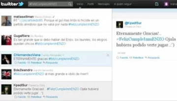 El homenaje en Twitter a Francescoli: #FelizCumpleInmENZO El homenaje en Twitter a Francescoli: #FelizCumpleInmENZO