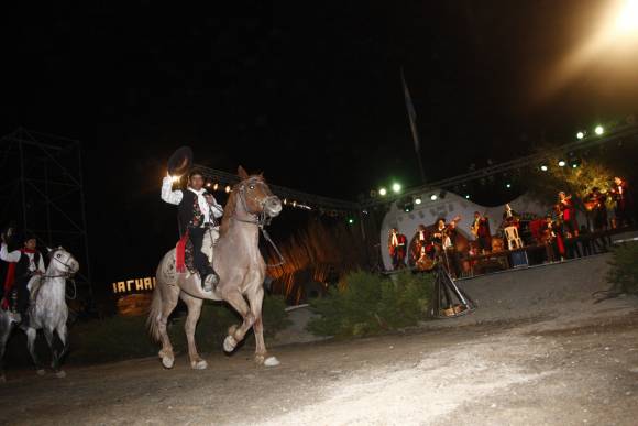 Ovacionado por la paisanada Ovacionado por la paisanada