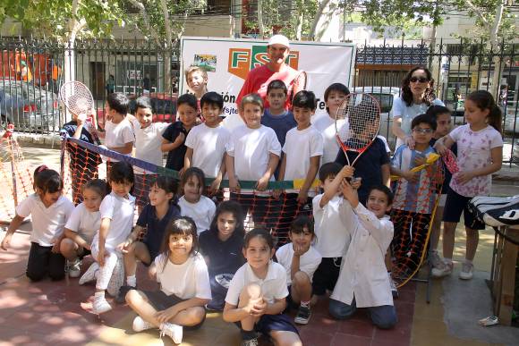 La raqueta en la escuela La raqueta en la escuela