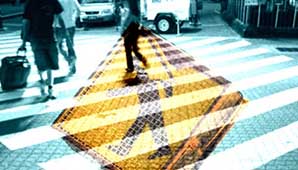 Peatones infractores Peatones infractores