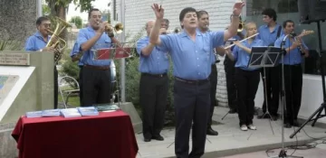 La banda de música creada por uniformados retirados La banda de música creada por uniformados retirados