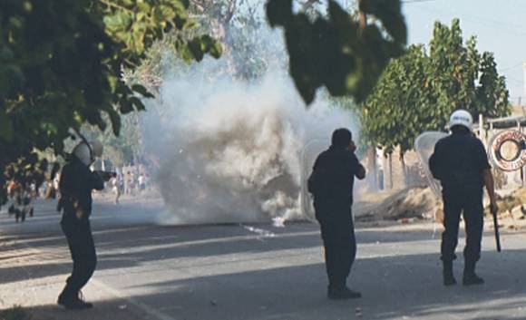 El caos en San Juan El caos en San Juan