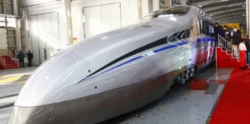 China prueba el nuevo tren bala