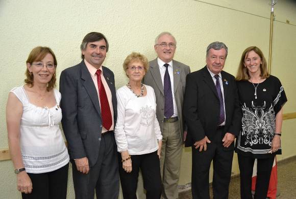 Agasajo rotario a pares franceses Agasajo rotario a pares franceses