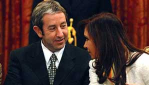 Julio Cobos tomará juramento a Cristina Kirchner Julio Cobos tomará juramento a Cristina Kirchner