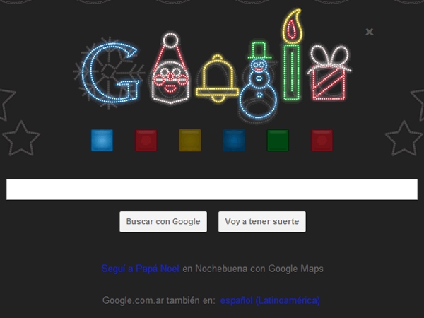 Google navideño Google navideño