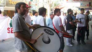 Empleados municipales protestaron en Rivadavia Empleados municipales protestaron en Rivadavia