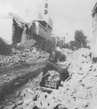 Las imágenes que dejó el terromoto del ’44 Las imágenes que dejó el terromoto del ’44