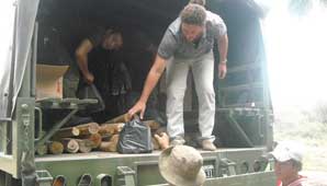 Unas 120 familias aborígenes debieron ser asistidas Unas 120 familias aborígenes debieron ser asistidas