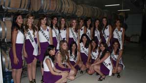 Las candidatas a reina del Sol hicieron su primera salida juntas Las candidatas a reina del Sol hicieron su primera salida juntas