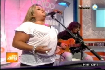 Pirán íntima en la Televisión Pública Pirán íntima en la Televisión Pública