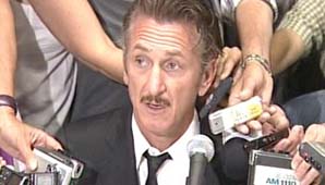 Sean Penn apoya el reclamo argentino por las Islas Malvinas Sean Penn apoya el reclamo argentino por las Islas Malvinas