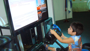 Un simulador para aprender manejar Un simulador para aprender manejar