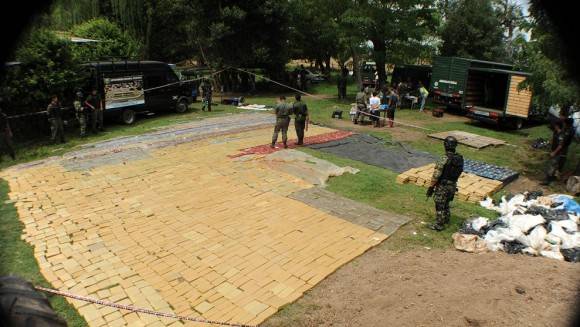 Secuestraron más de 4,5 toneladas de marihuana compactada Secuestraron más de 4,5 toneladas de marihuana compactada