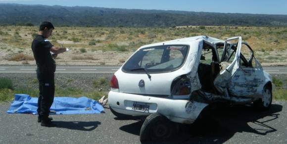 Choque y muerte en ruta 20 Choque y muerte en ruta 20