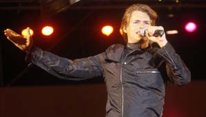 Baute dejó a las sanjuaninas colgando en sus manos Baute dejó a las sanjuaninas colgando en sus manos