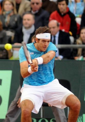 Del Potro mostró su mejor repertorio y jugará la final Del Potro mostró su mejor repertorio y jugará la final