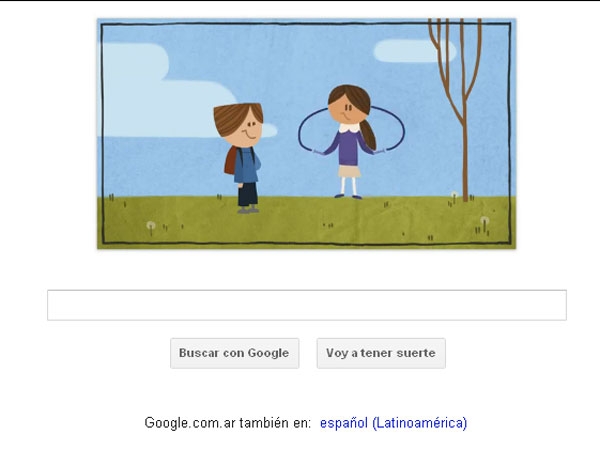 Clip animado de Google Clip animado de Google