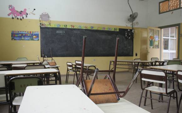 Hubo una alta adhesión de los docentes al paro Hubo una alta adhesión de los docentes al paro