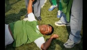 Morir en una cancha Morir en una cancha