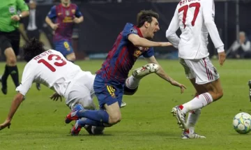 Milan-Barcelona, sin goles Milan-Barcelona, sin goles