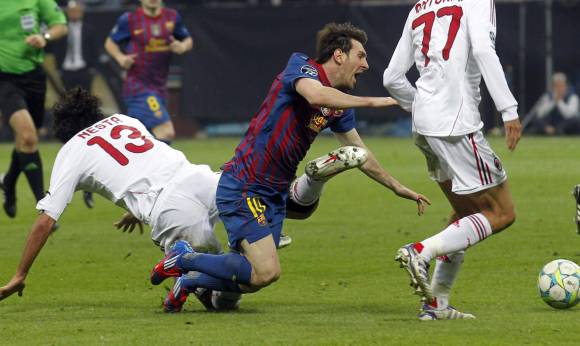 Milan-Barcelona, sin goles Milan-Barcelona, sin goles