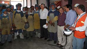 Pascua Lama tendrá 37 soldadores especializados Pascua Lama tendrá 37 soldadores especializados