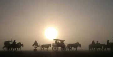 La travesía empezó con niebla y terminó con sol La travesía empezó con niebla y terminó con sol
