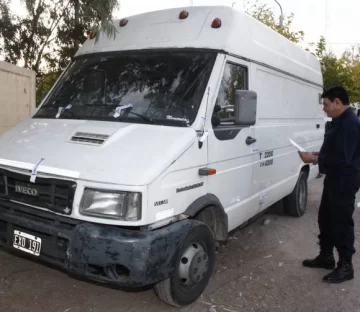 Por GPS, hallaron una combi robada Por GPS, hallaron una combi robada