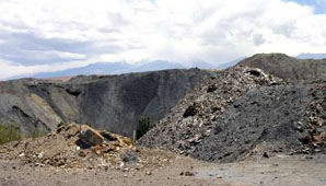 Calingasta: molestia por la demora en la reparación ambiental Calingasta: molestia por la demora en la reparación ambiental