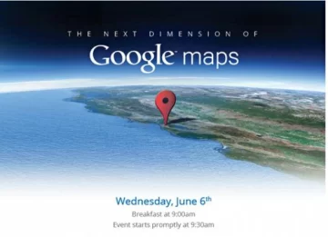 El 6 de junio se presenta lo nuevo de Google Maps El 6 de junio se presenta lo nuevo de Google Maps