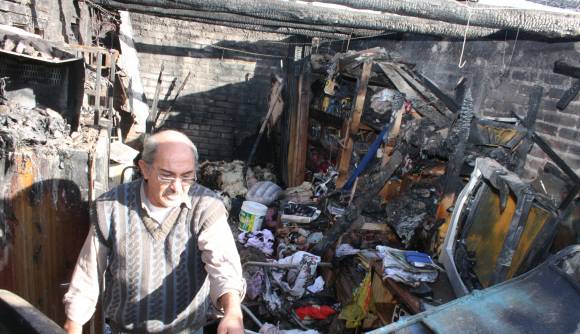 Incendio y daños por unos $30.000 Incendio y daños por unos $30.000