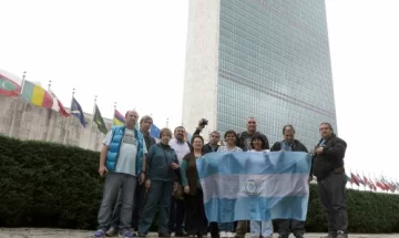 Un histórico viaje en defensa de Malvinas Un histórico viaje en defensa de Malvinas
