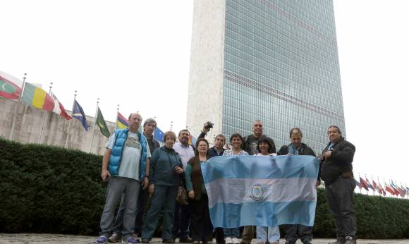 Un histórico viaje en defensa de Malvinas Un histórico viaje en defensa de Malvinas