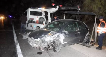 Cuatro heridos por el choque de 6 vehículos sobre ruta 20 Cuatro heridos por el choque de 6 vehículos sobre ruta 20