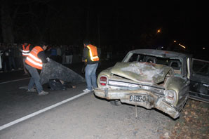 Choque mortal en 9 de Julio Choque mortal en 9 de Julio