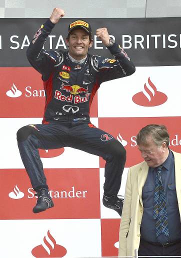 En el final, Webber le ganó a Alonso En el final, Webber le ganó a Alonso