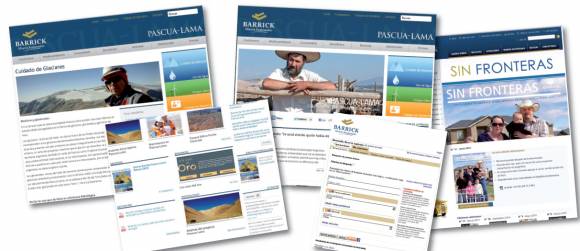 Ya se puede visitar la Web de Pascua Lama Ya se puede visitar la Web de Pascua Lama