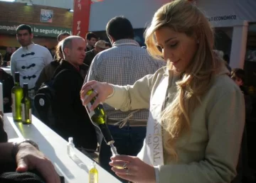 Degustación real en medio de La Rural Degustación real en medio de La Rural