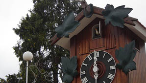 Se robaron el pájaro del reloj Cucú de Villa Carlos Paz Se robaron el pájaro del reloj Cucú de Villa Carlos Paz